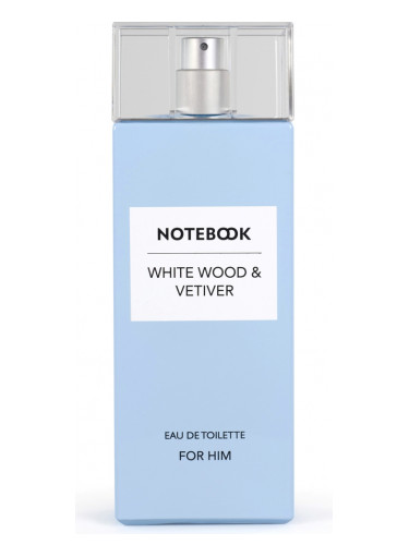 Notebook White Wood & Vetiver