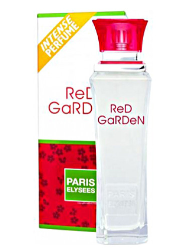 Paris Elysees Red Garden